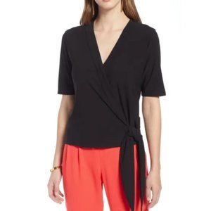 Halogen Side Tie Wrap Top